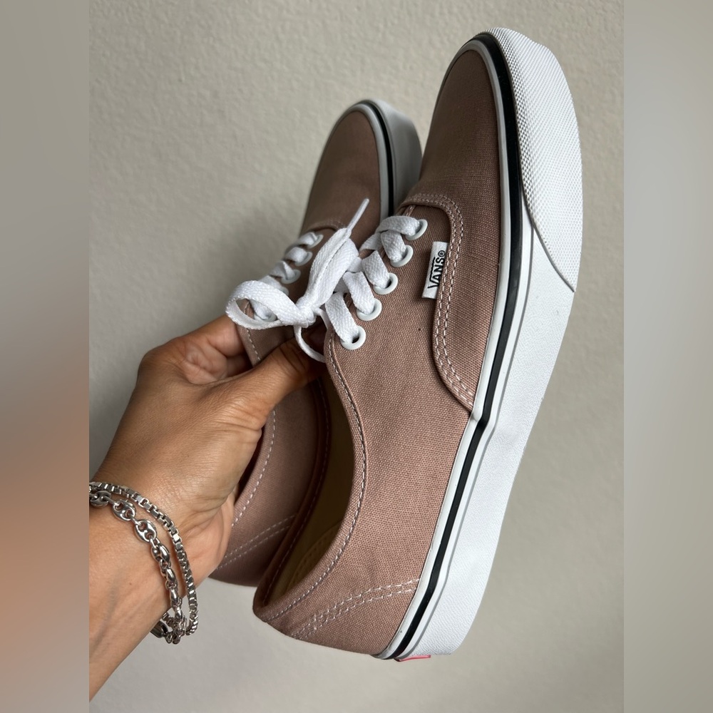Vans Low-Top Sneakers Like New Soft Coco Mauve 
Women 8 Men 6.5